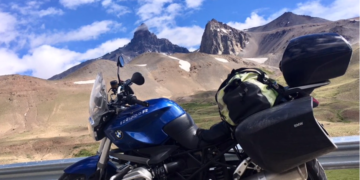 Paso Pehuenche – Viagem de moto para Carretera Austral, Ruta 7, Chile. Janeiro/2018
